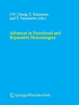 cover image of Advances in Functional and Reparative Neurosurgery